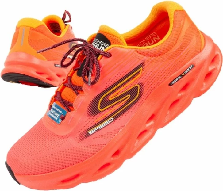 Atletske copate za moške, Skechers, oranžne