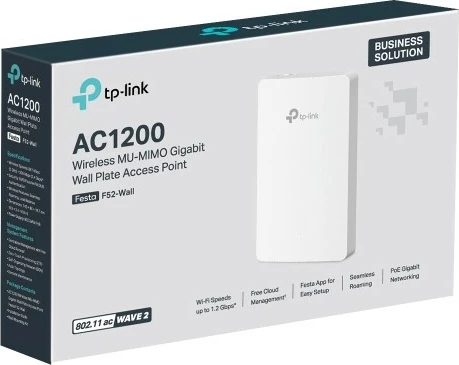 Access point TP-Link Festa F52-Wall AC1200, bel