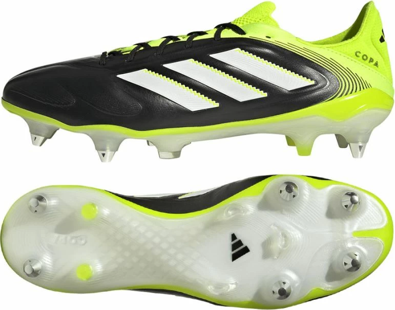 Futbalske kopačke za moške adidas Copa Pure III Elite, črno-zelene