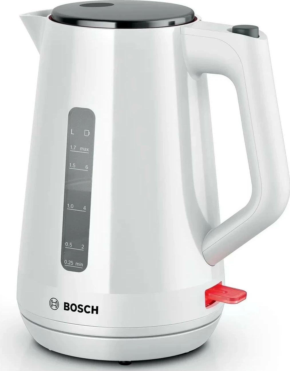 Električni čajnik 1,7 L Bosch TWK1M121, 2400 W, bel