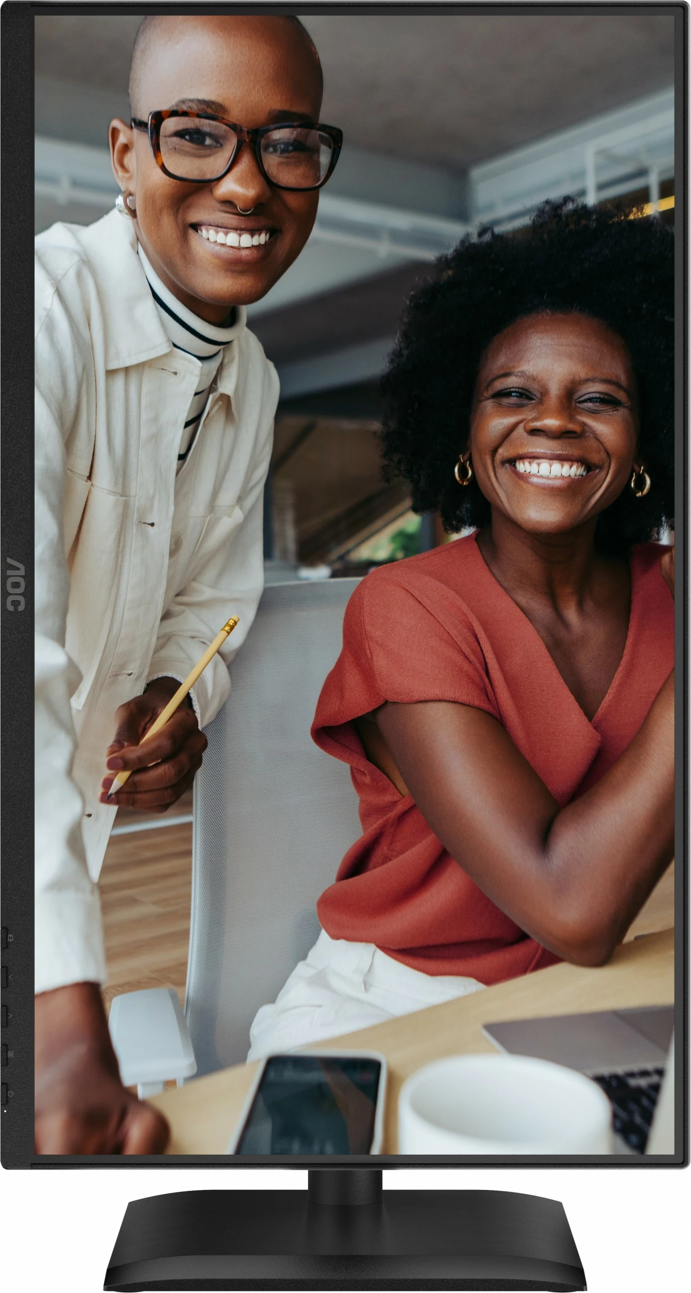 Monitor 23,8'' HDMI, DisplayPort, USB‑C AOC 24E4CV, črn