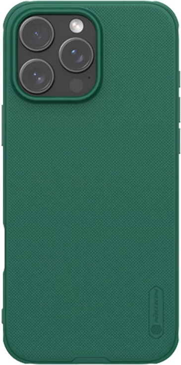 Ovitek za telefon Nillkin Super Frosted Shield Pro za iPhone 16 Pro Max, zelen
