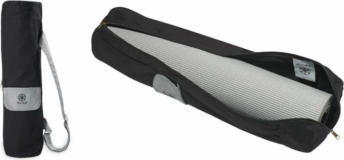 Prevleka za jogamat GAIAM, črna