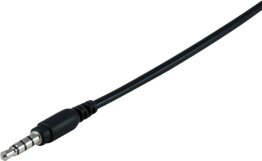 Slušalke Conceptronic Headset Klinke Mikro, 2.0m, črne