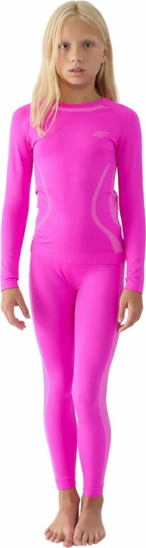 Termo spodnje perilo za otroke 4F, rožnato