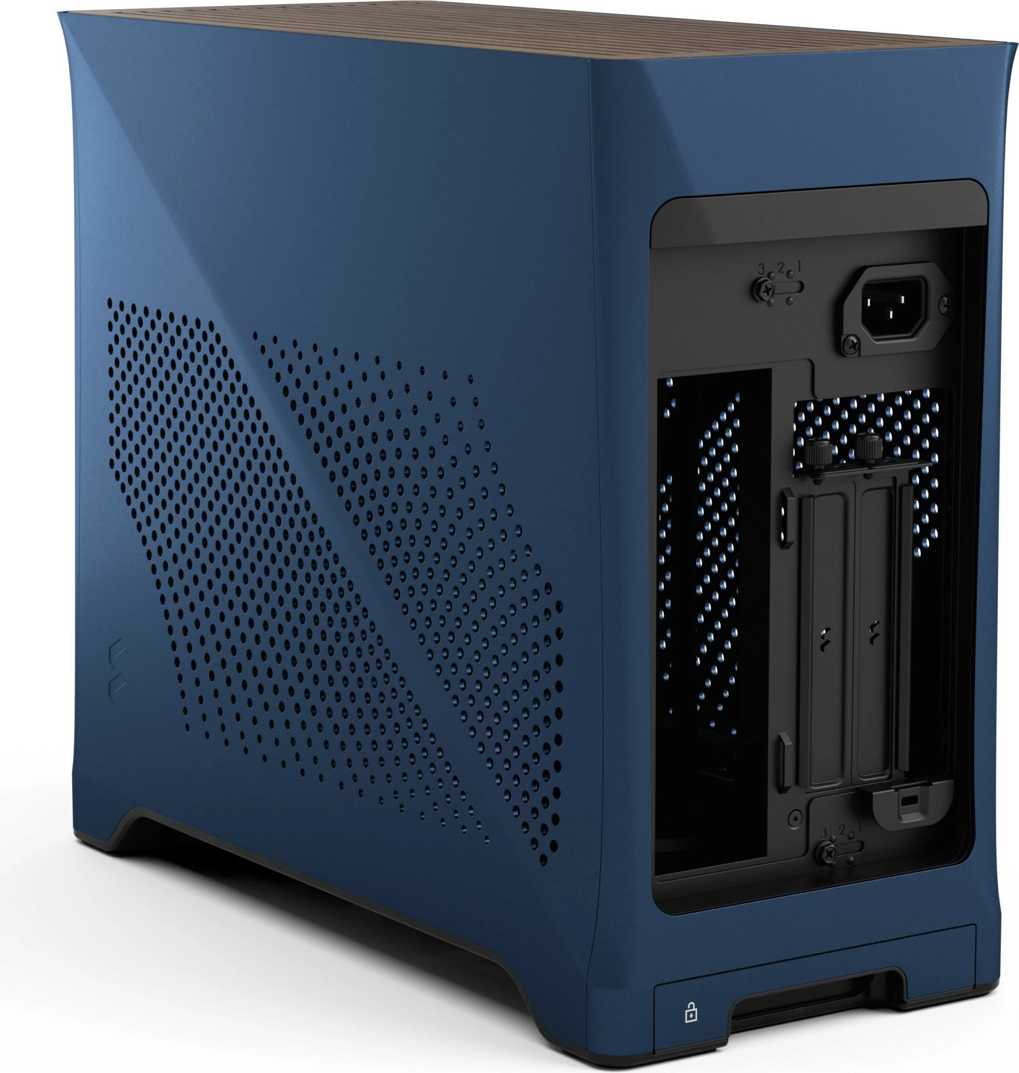 Računalniško ohišje Mini Tower za računalnik Fractal Design Era 2, 2,5", modro