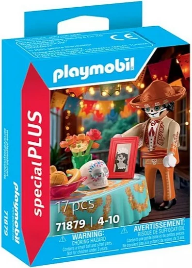 Tematski set PLAYMOBIL Dia de los Muertos Special Plus 71879, 17 delov, plastika, 4+