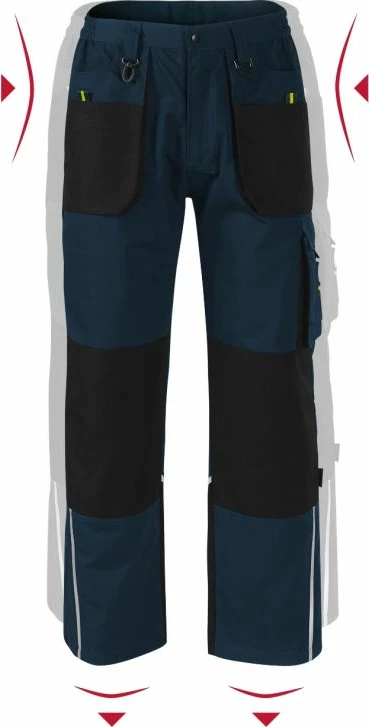 Delovne hlače Rimeck Ranger M, temno modre