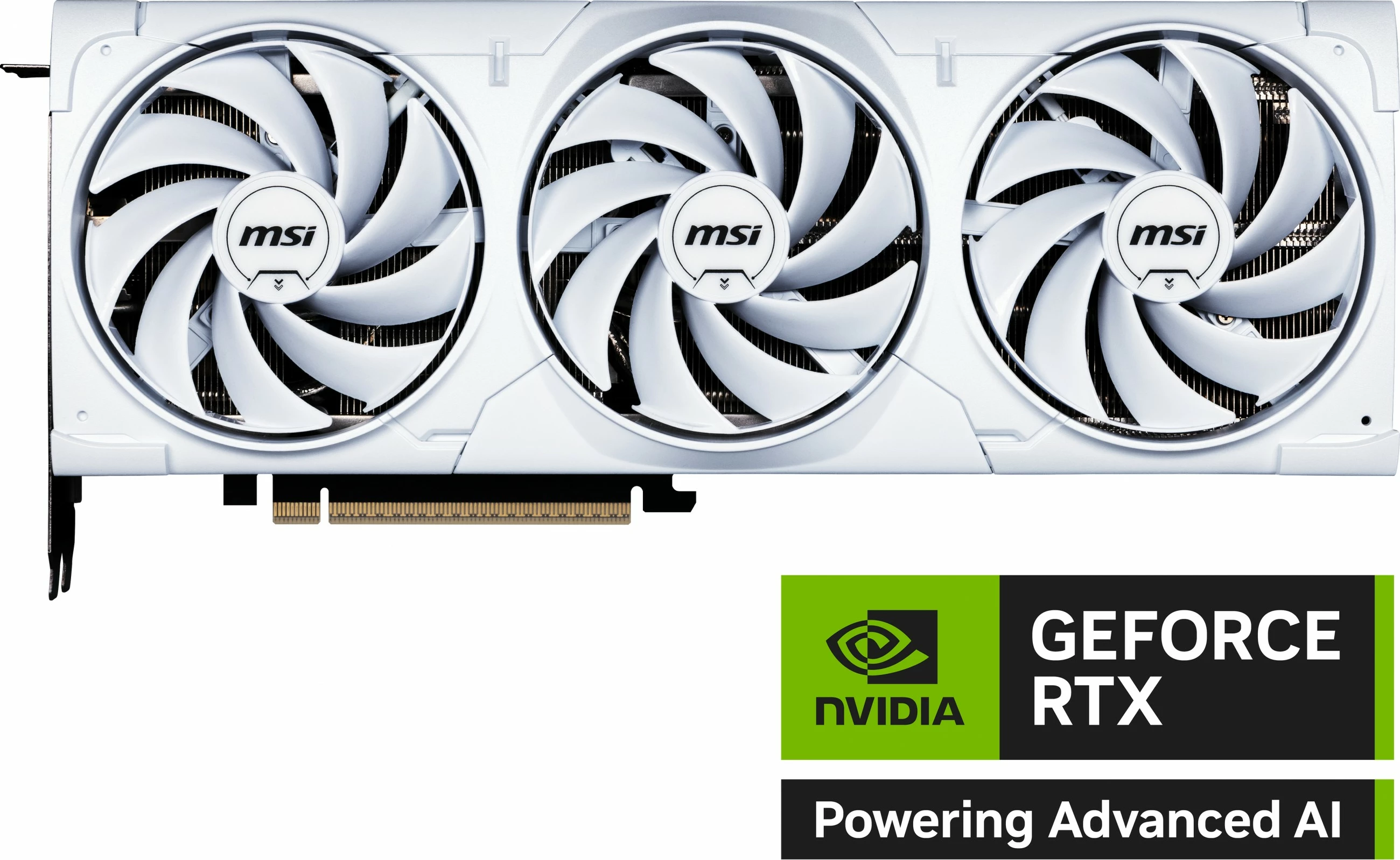 Grafična kartica Ventus 3X OC MSI RTX 5080, 16GB GDDR7, bela