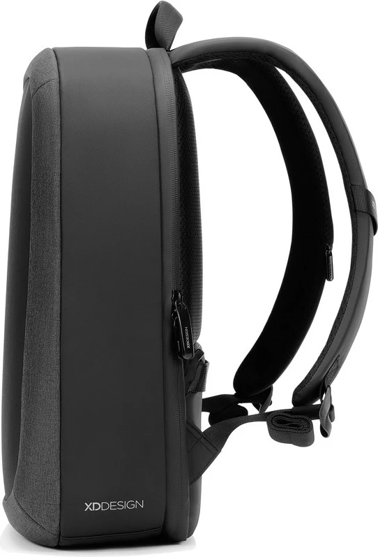 Protivlomni urbani nahrbtnik XD Design Bobby Edge P706.2501, 17 L, za prenosnik 16", rPET, vodoodporen, črn