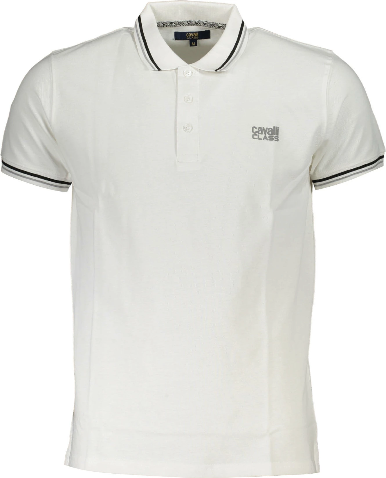 Polo za moške, CAVALLI CLASS, bela