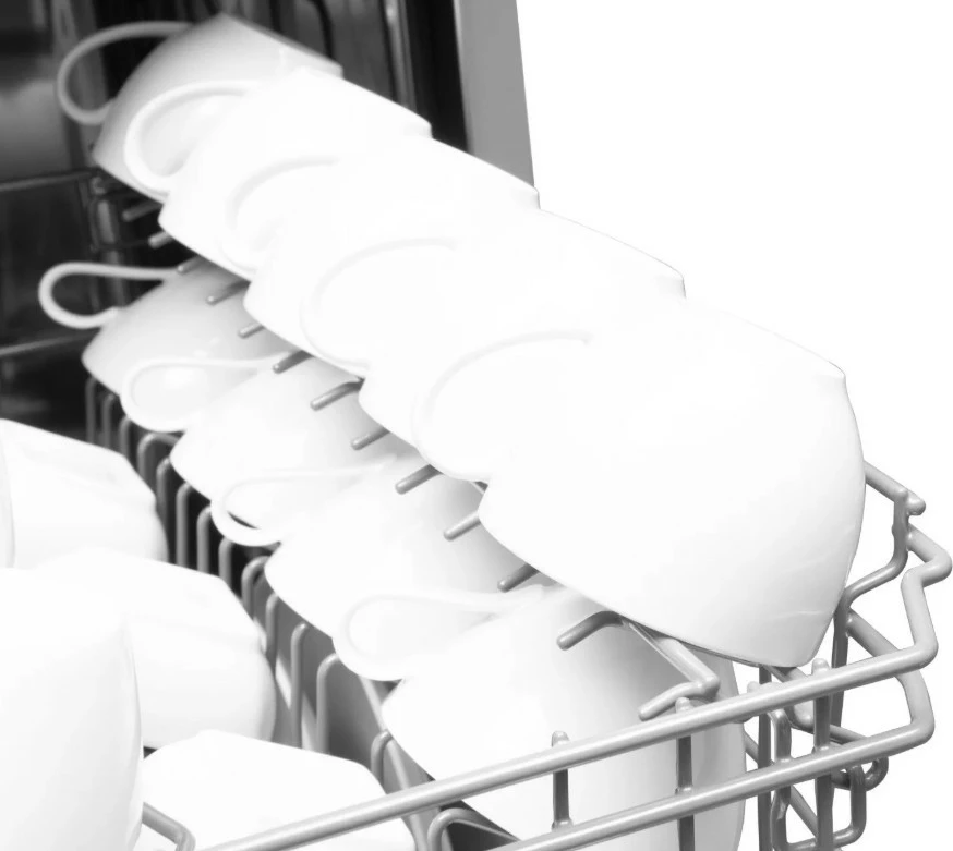 Vgradni pomivalni stroj, Amica DIM42E6qD, 10 pogrinjkov, bel