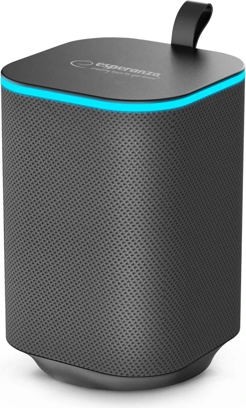 Altoparlant Esperanza LED EP155, 10 W, črn