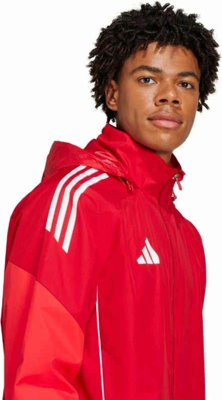 Jakna za moške adidas, rdeča