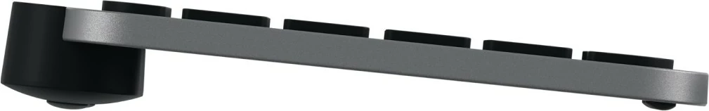 Brezžična tipkovnica za Mac MX Keys S Logitech, RF + Bluetooth, škarjasti tipki, QWERTZ, aluminij, črna