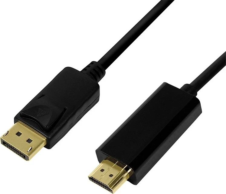 Kabel HDMI na DisplayPort, LogiLink, črn
