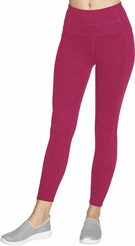 Pajkice Go Walk High Waisted 7/8 Skechers za ženske, rožnate