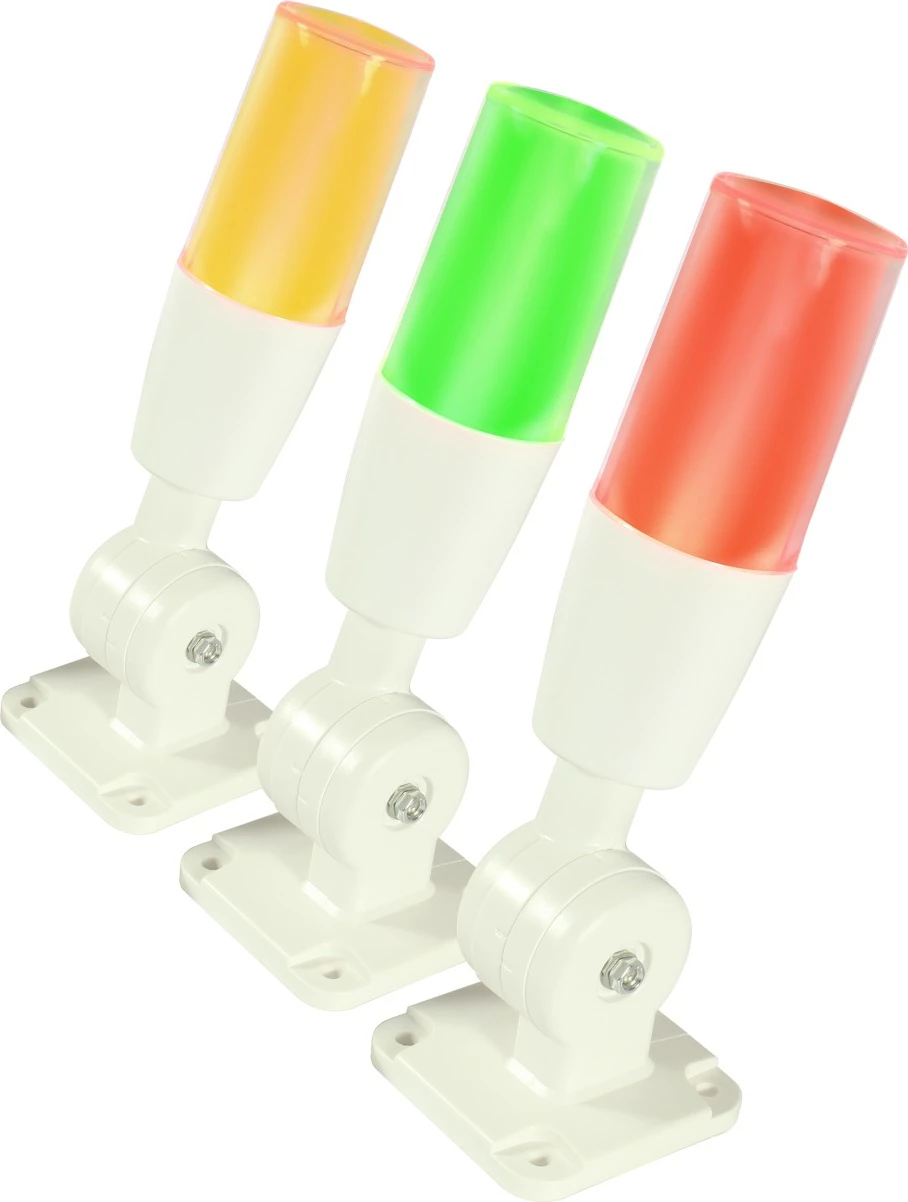 Signalna svetilka z zvočnim signalom, ALLNET MSR, rdeča/rumena/zelena