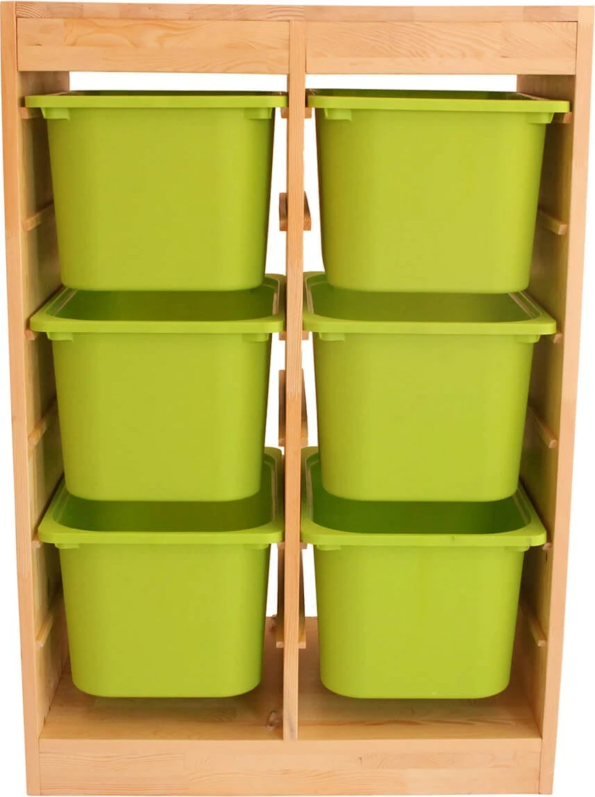 Večnamenska omara, vertikalni organizator, hrastova barva Skye Decor