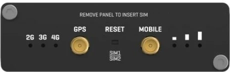 Industrijski LTE gateway Teltonika TRB246, 2xSIM, RS232/485, Ethernet, črn