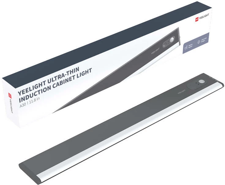 Svetilka s senzorjem gibanja, ultra tanka, 1100 mAh, 4000K, Yeelight A30, siva