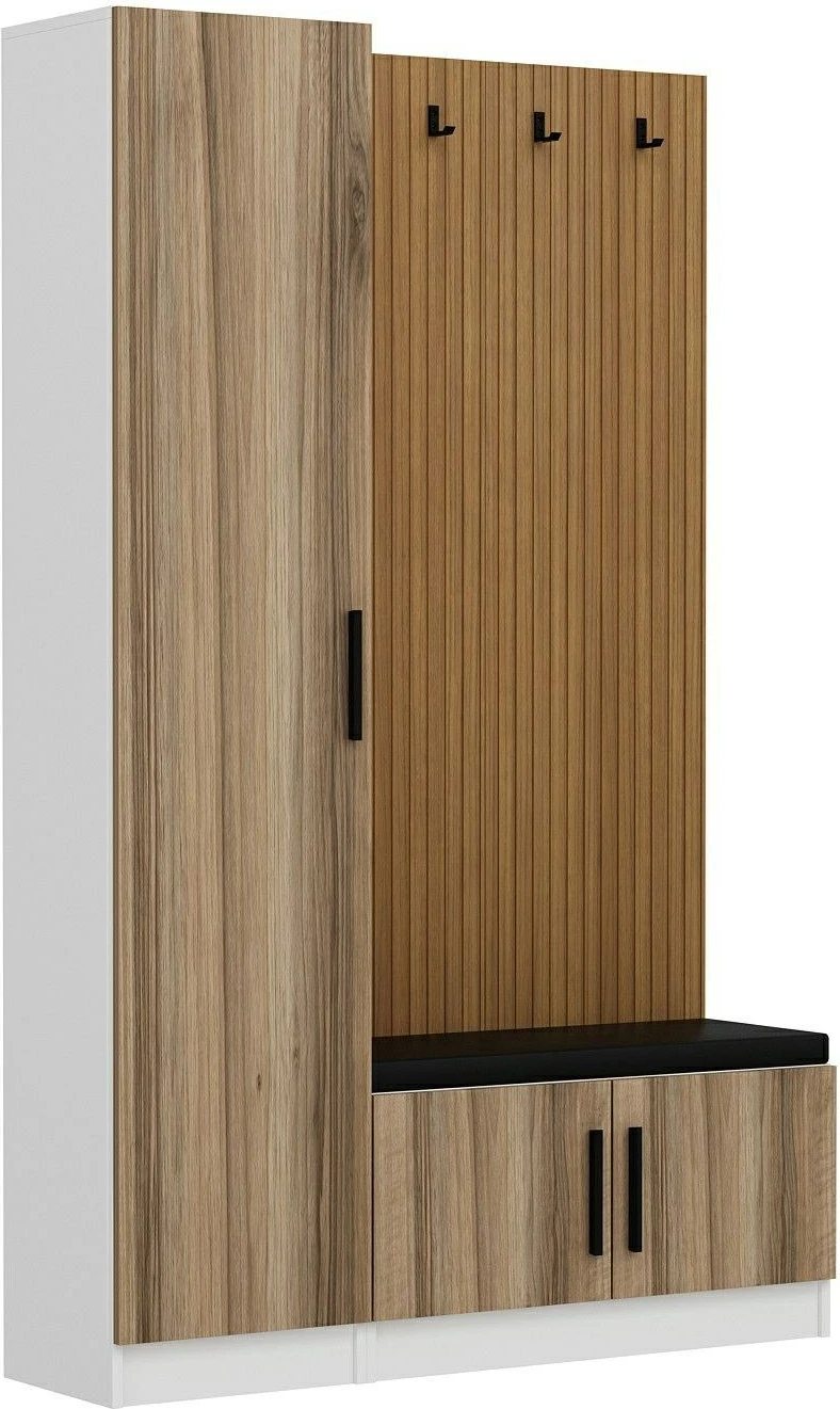Stojalo za predsobo, oreh, Skye Decor Noah - 8300
