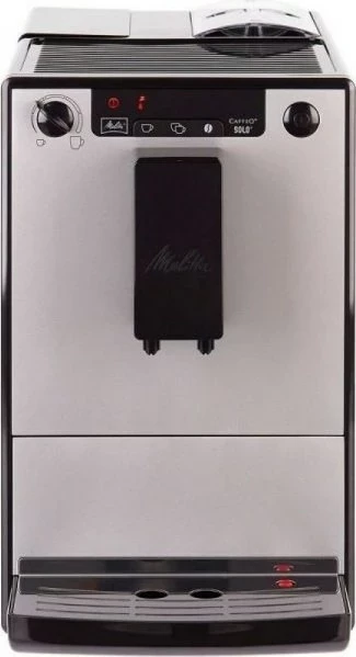 Aparat za espresso Melitta Solo Pure E950-666, črn in srebrn