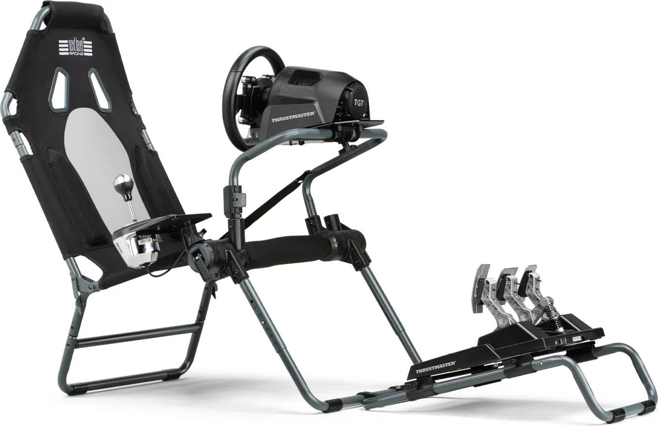 Kokpit za igranje GT Lite, Next Level Racing NLR-S021GR, sivi karbon