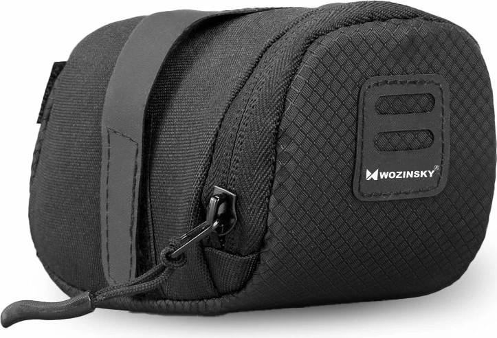 Podsedelna torbica za kolo Wozinsky WBB8BK, 0,6 L, črna