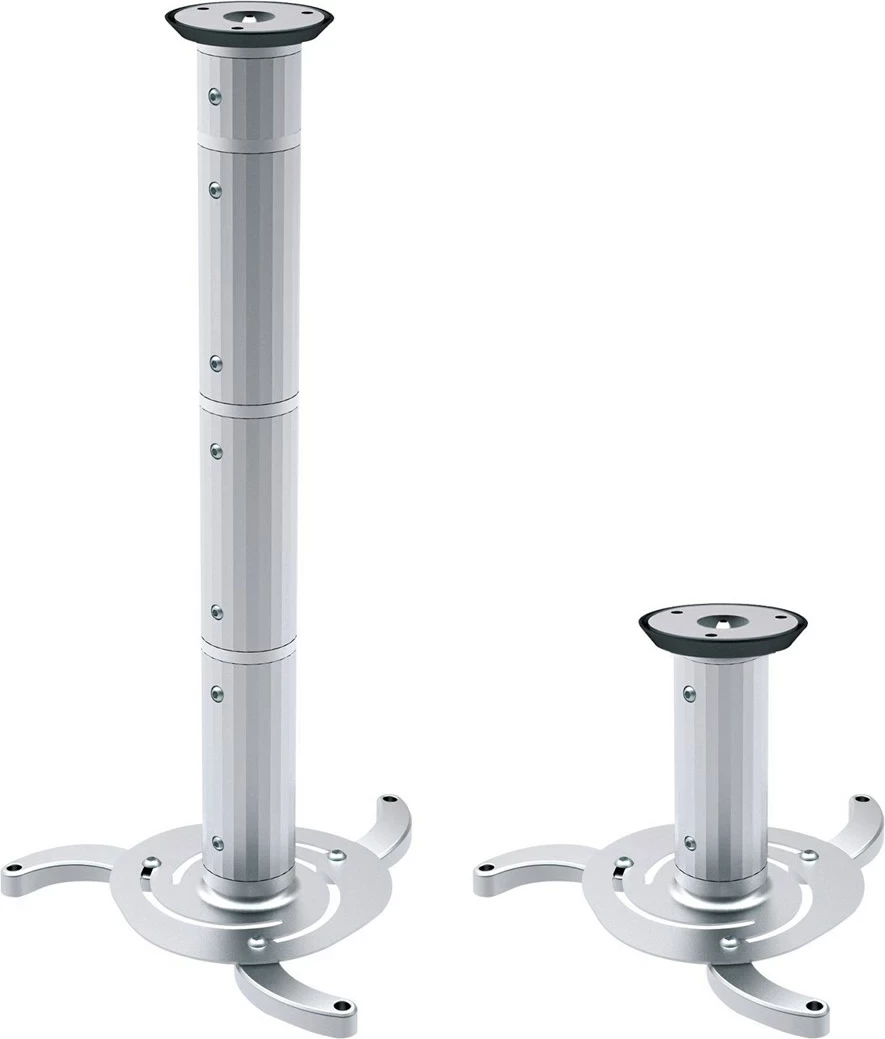 Stropni nosilec za projektor Maclean MC-517, srebrn