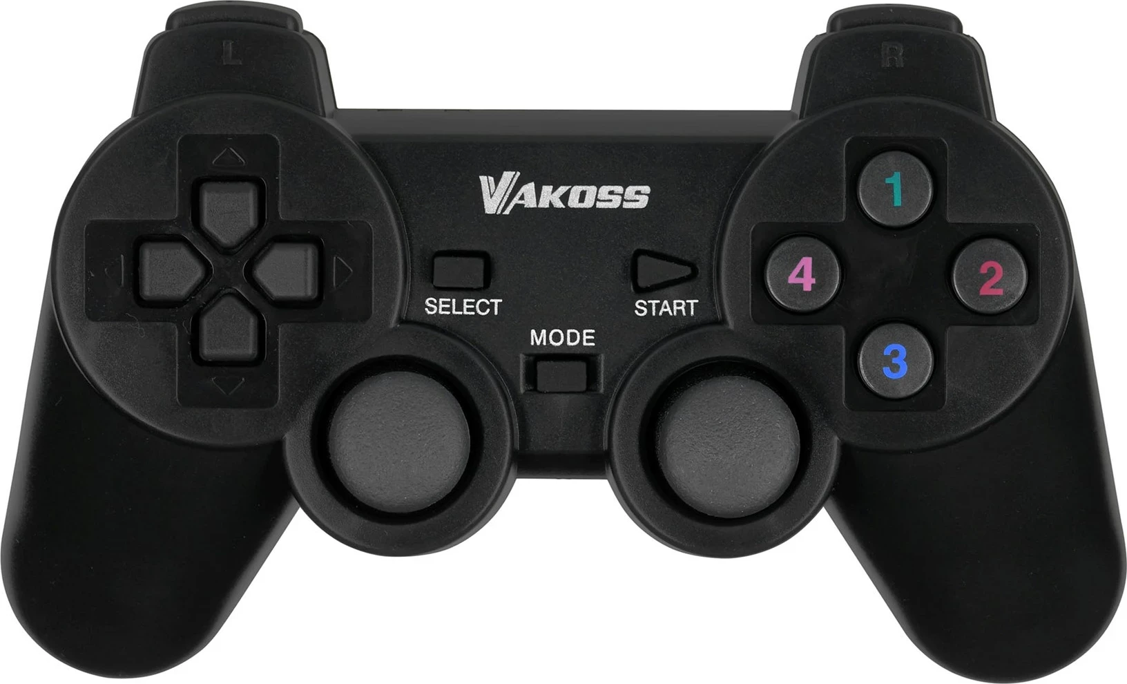 Brezžični igralni gamepad VAKOSS GP-3925BK, črn
