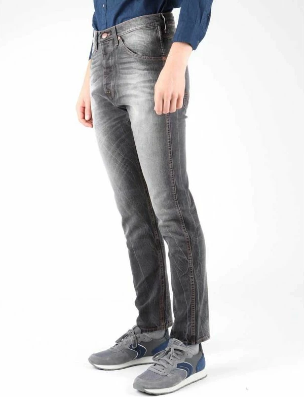 Ozke jeans hlače Wrangler za moške, modre