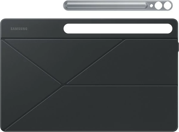 Zaščitni ovitek Smart Book Cover za Galaxy Tab S10 Ultra/S9 Ultra, Samsung, črn