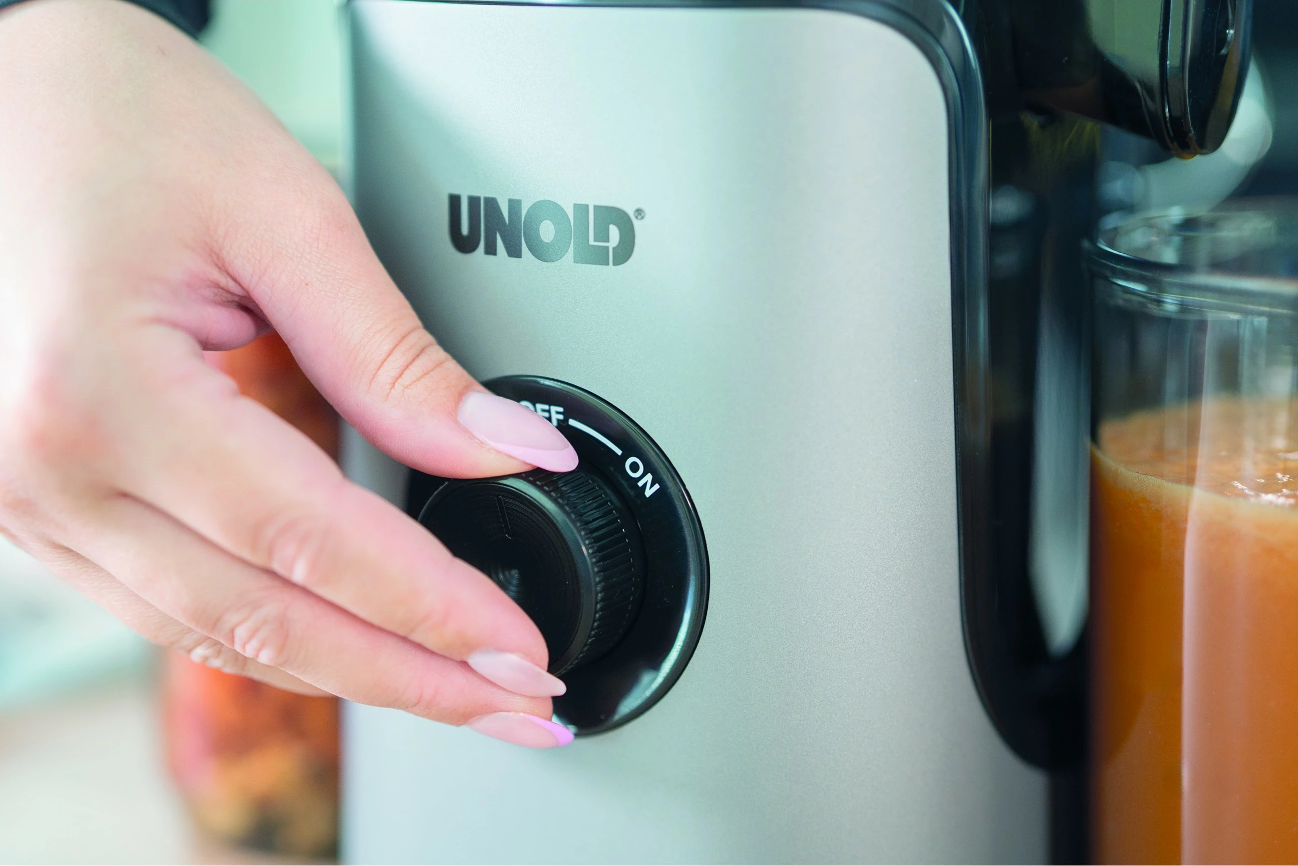 Počasni sokovnik UNOLD Sam 78275, 0,8 L, 80 RPM, ogleno siv