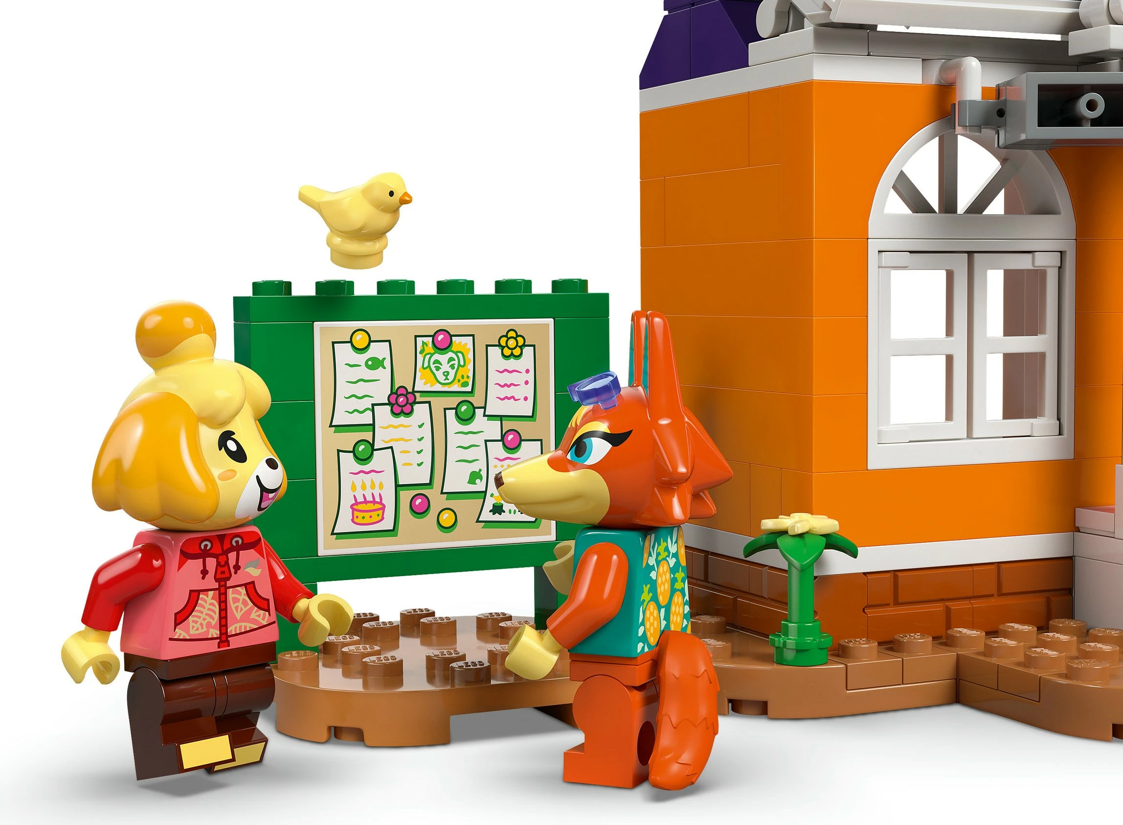 Gradbeni set Animal Crossing Koncert K.K. na trgu LEGO 77052, večbarven