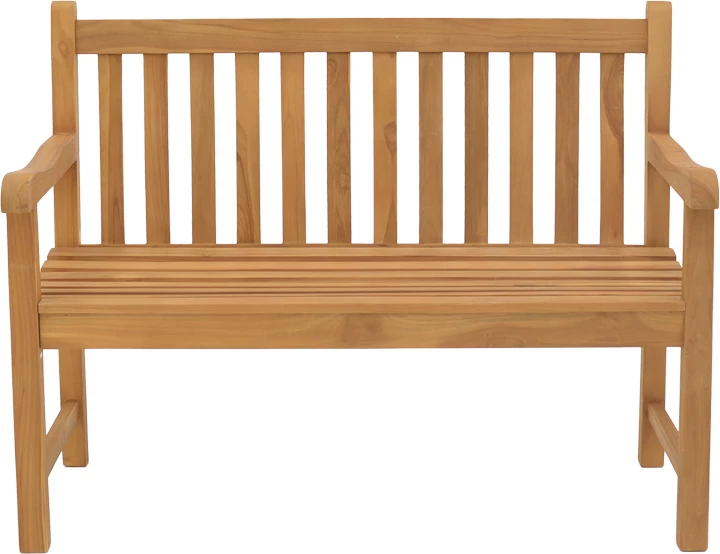 Sofa iz teakovine, Nat, naravna barva, 120x57x96 cm