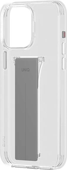 Ovitek z nosilcem za iPhone 15 Pro 6.1" UNIQ Heldro Mount, prozoren