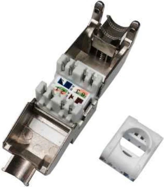 Keystone modul RJ45 STP Cat6a, brez orodja, Intellinet 771702