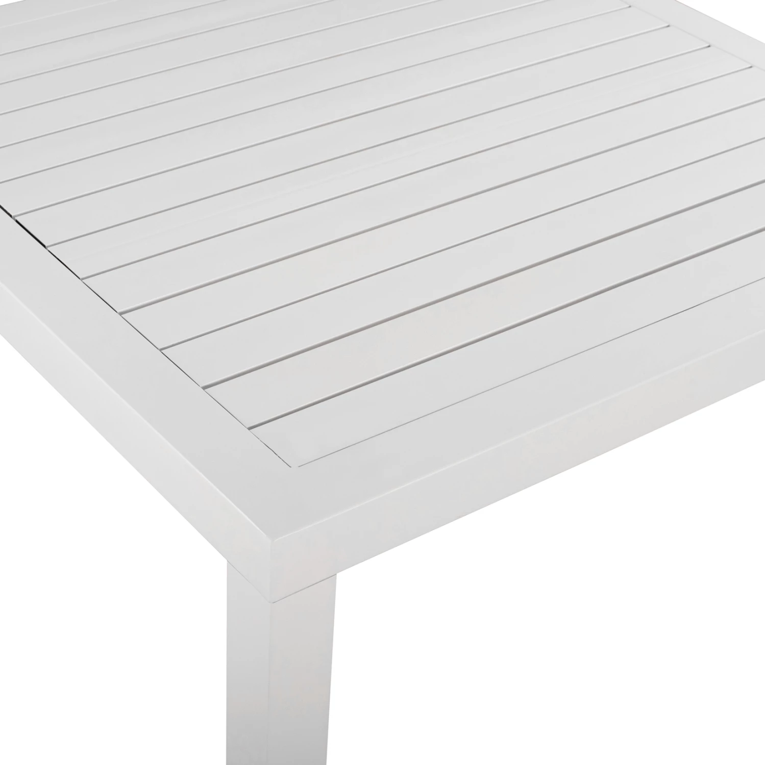 Aluminijasta miza 80x80, bela FH5572.01