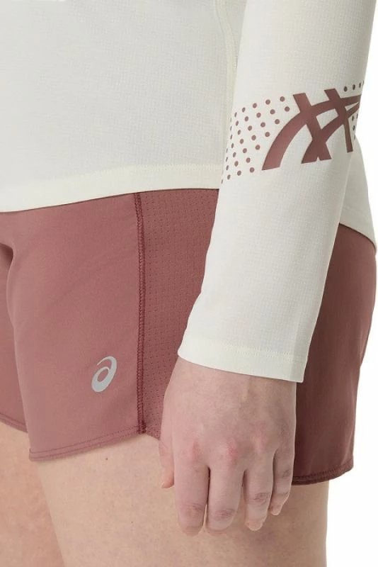 Majica z dolgimi rokavi, Asics, bež