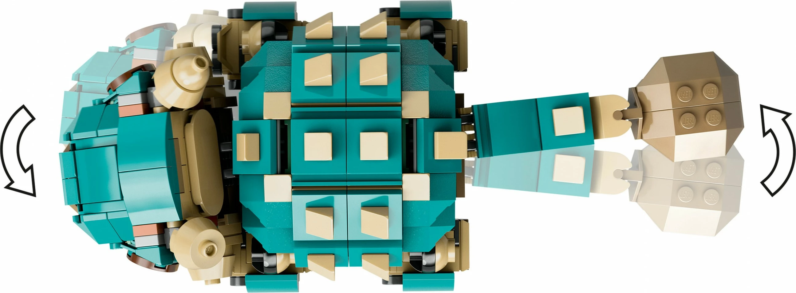 Set gradnje: mladi Ankylosaurus Bumpy (LEGO Jurassic World 76962), večbarven