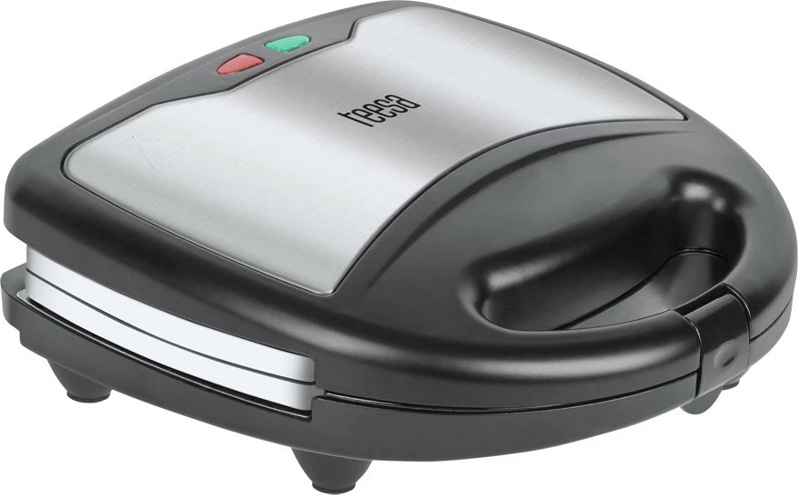 3-v-1 sendvičar TEESA TSA3221, z zamenljivimi keramičnimi ploščami, črn/inox