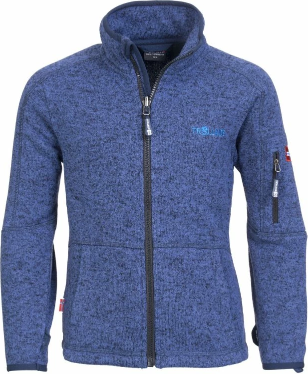 Topel duks za otroke Trollkids, modra