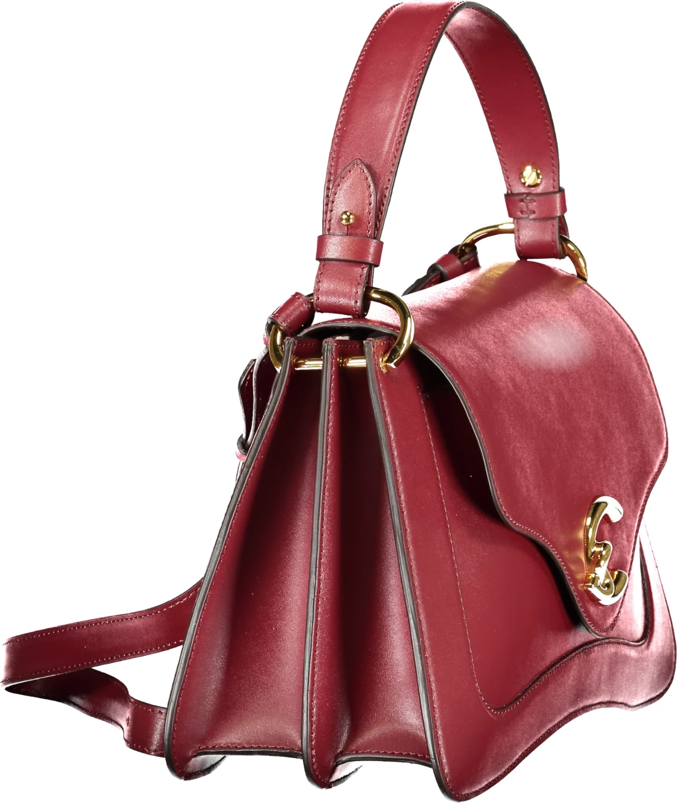 Torba za ženske COCCINELLE C-ME CALF, vijolična