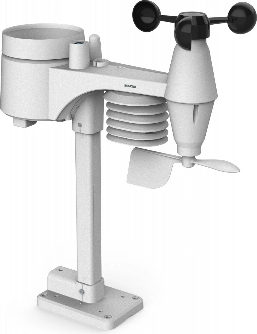 Vremenska postaja Sencor SWS 12500 z WiFi, LCD 21,4 cm, črna, večbarvna