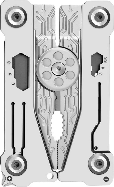 Večopravilno orodje NexTool Silver Blade EDC NE20182, 14-v-1, aluminij