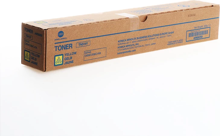 Toner kartuša, izhodnost 26.000 strani, standardna, rumena, Konica Minolta TN514Y / A9E8250