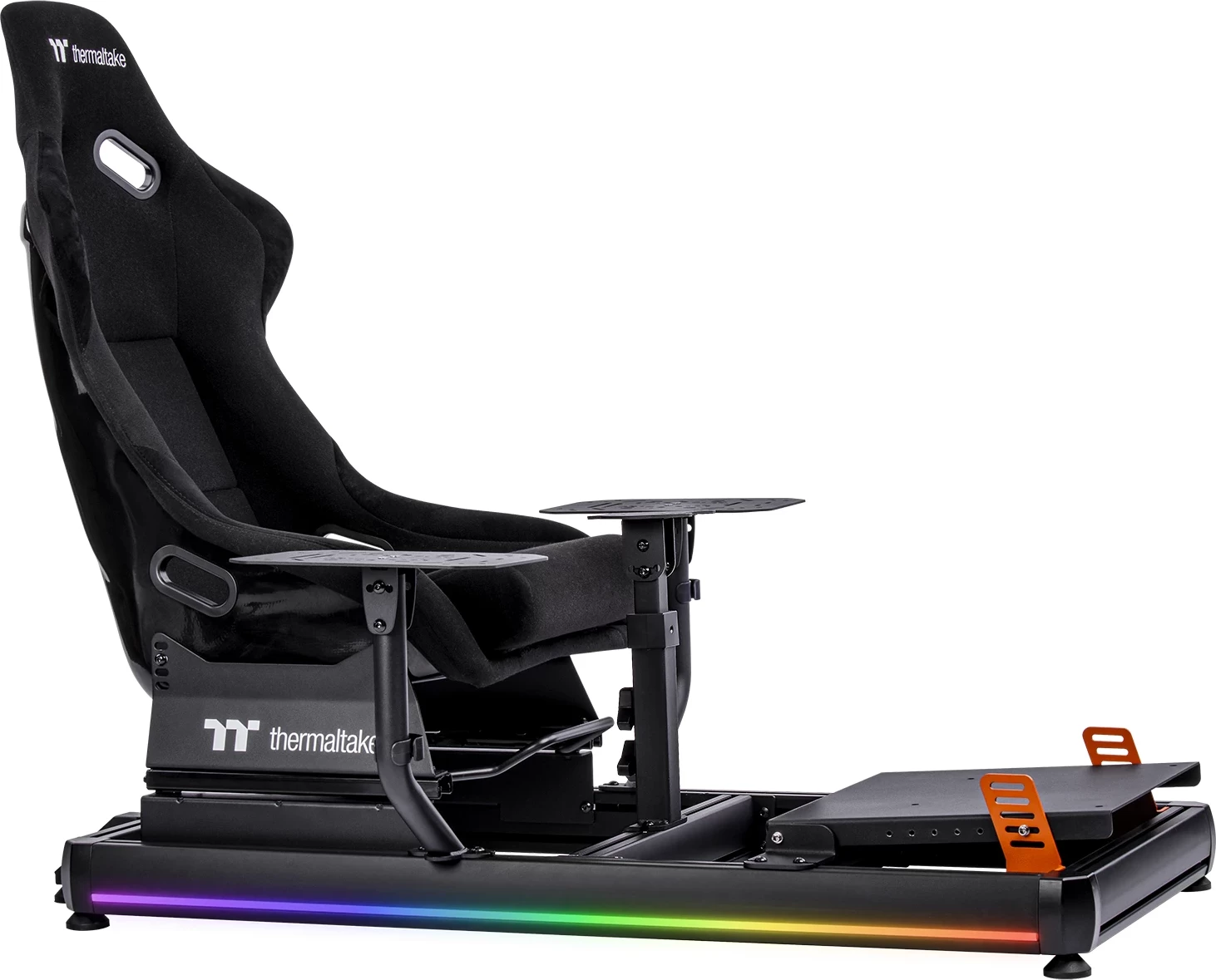 Kokpit simulatorja letenja Thermaltake GF500, alumin, črn