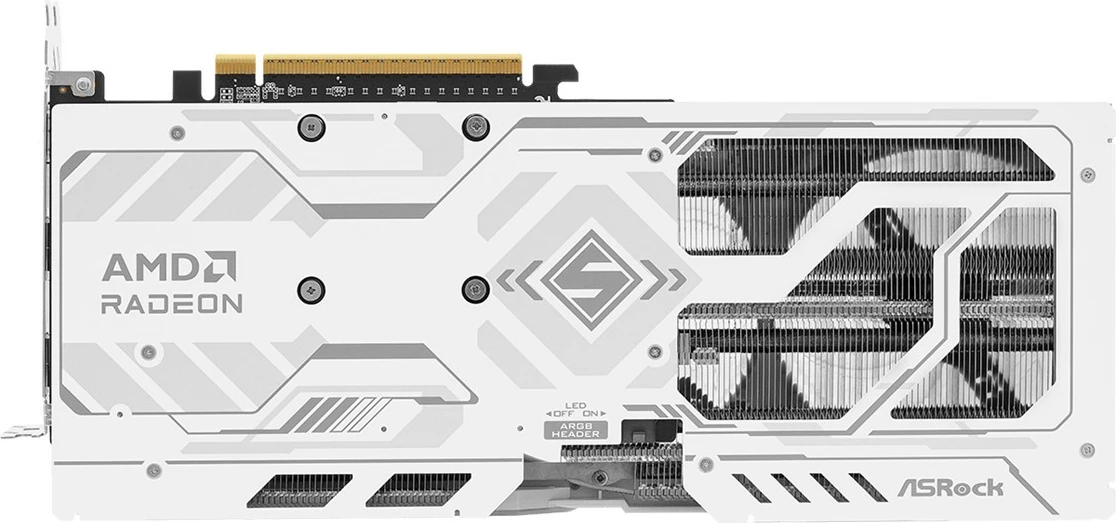 Grafična kartica ASRock Radeon RX 9060 XT Steel Legend, 16GB GDDR6 128-bit, PCIe 5.0, 1x HDMI + 2x DisplayPort