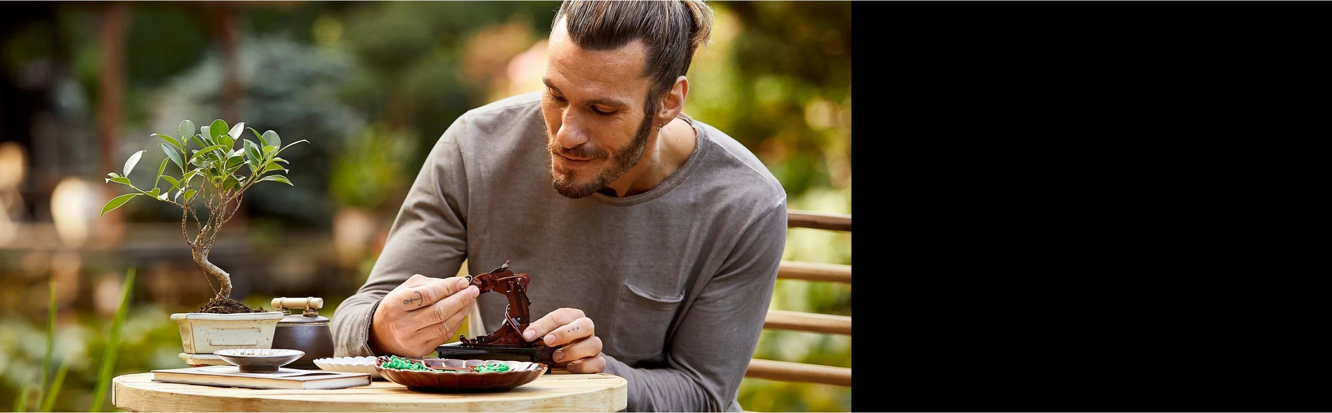 Set za izdelavo bonsaja LEGO Creator Expert, 878 kosov, plastika, večbarven